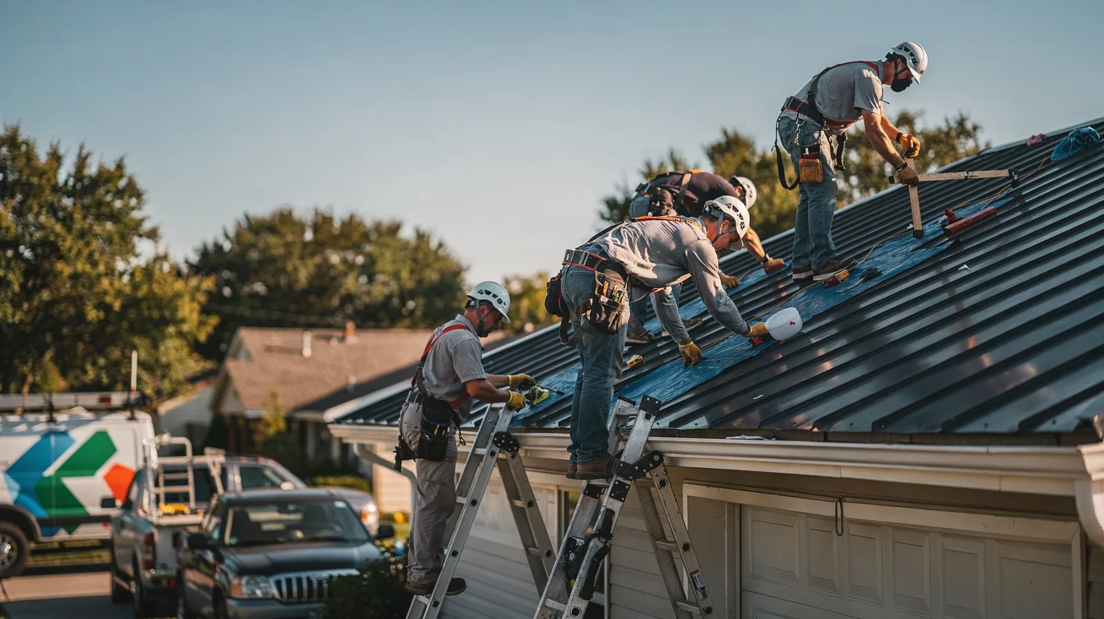 Metal Roof Installation in University Center, MI near me